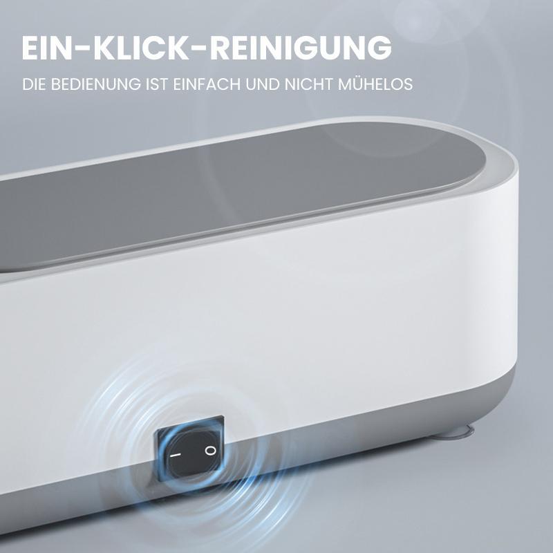 Ultrasonic Cleaner | 360° Thorough Cleaning | For Glasses & Jewelry | Portable | SonicPure