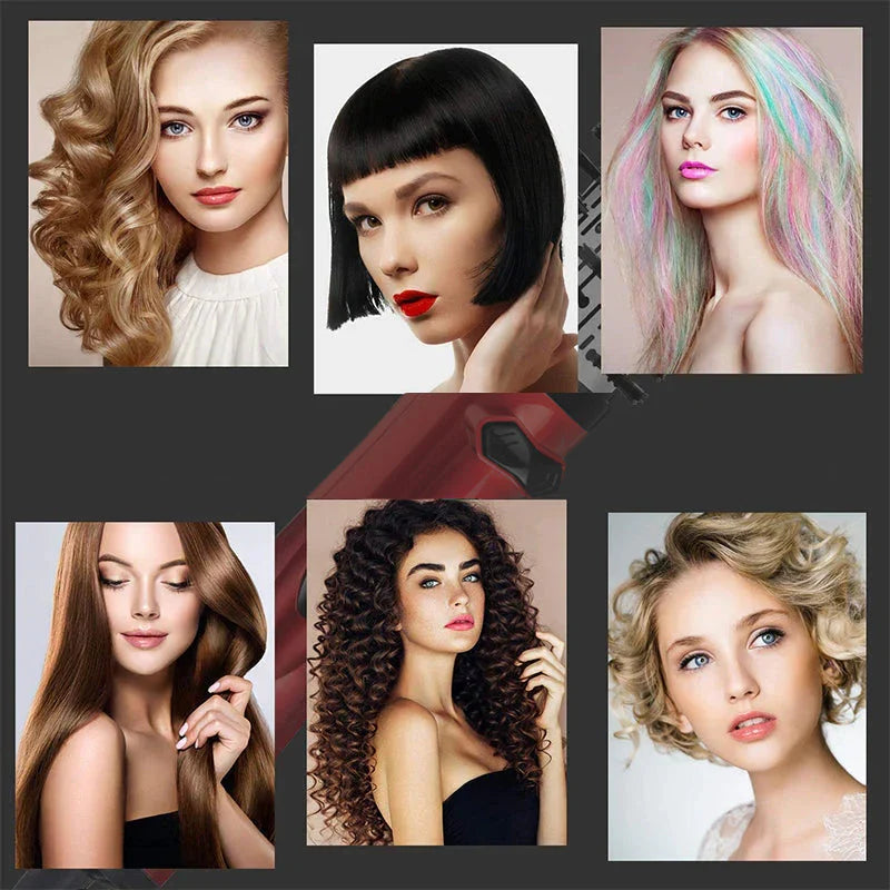 LuxeCurl™ Styler — Effortless Salon-Quality Curls That Shine with Health and Volume