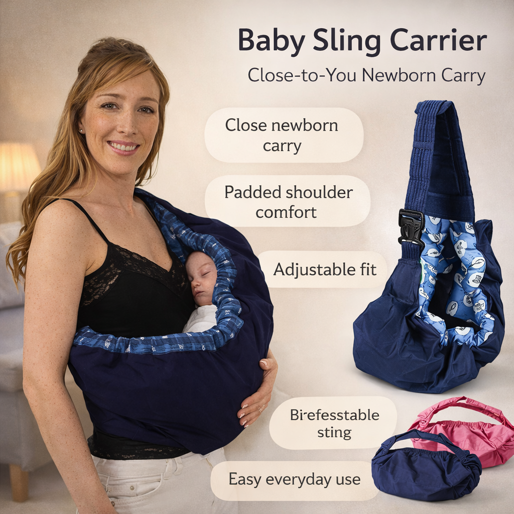Baby Carrier for Comfort and Freedom in Daily Activities