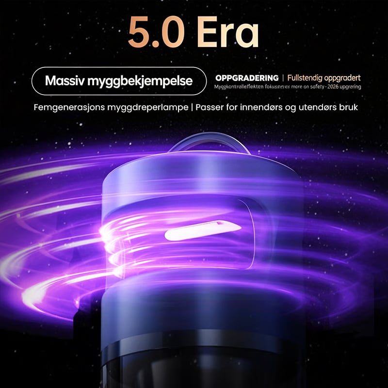 UV Light Mosquito Lamp with Suction Fan