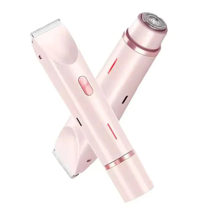 2-in-1 Women's Shaver for Face and Body - Radiance Glide