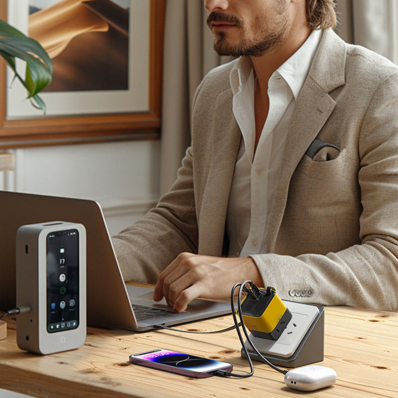 VoltPulse™ 80W Retractable Charger — Unleash Turbo Speed and Tangle-Free Power Wherever You Go