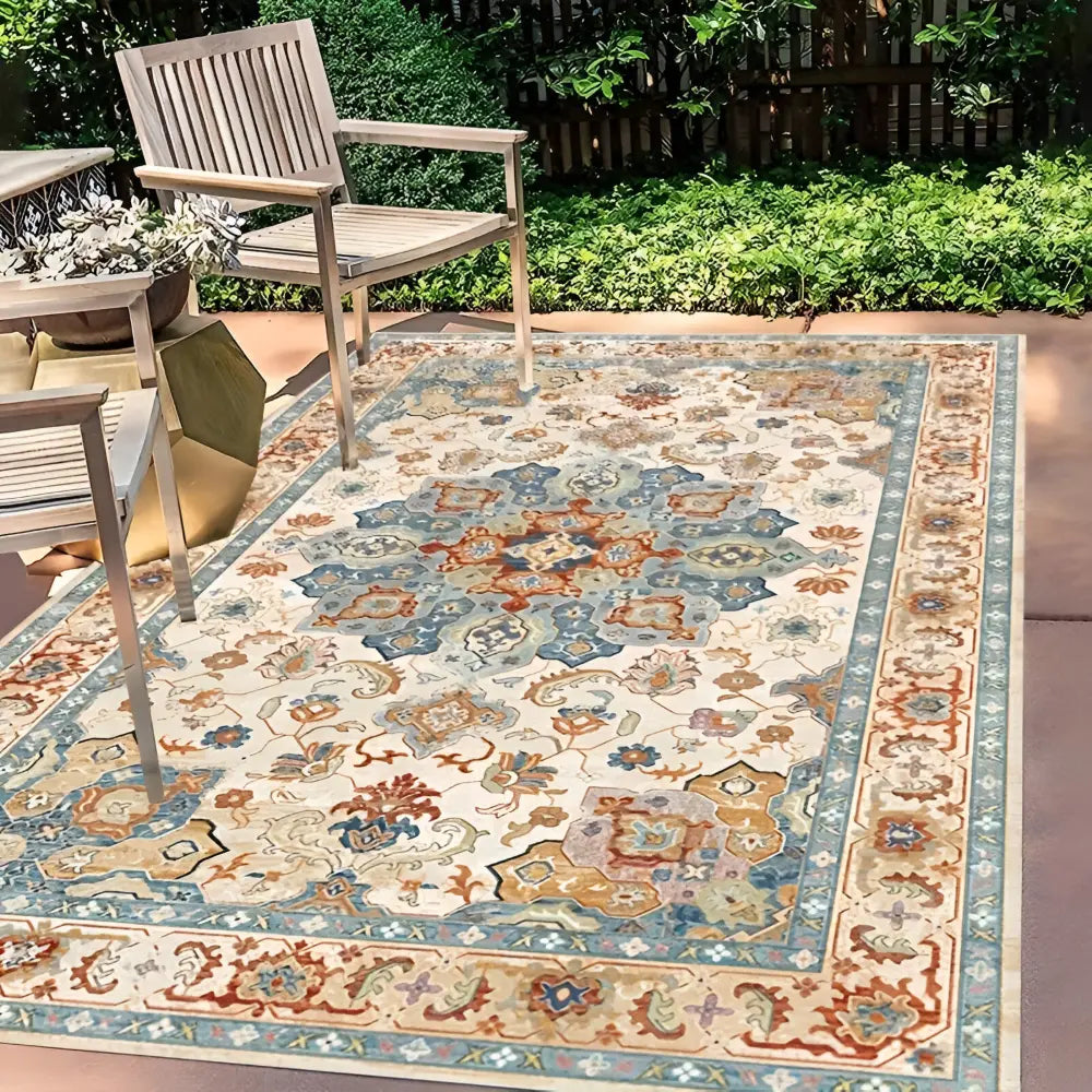 Outdoor Area Rug | Non-Slip PVC Base | Nordic Design | FjordFloor