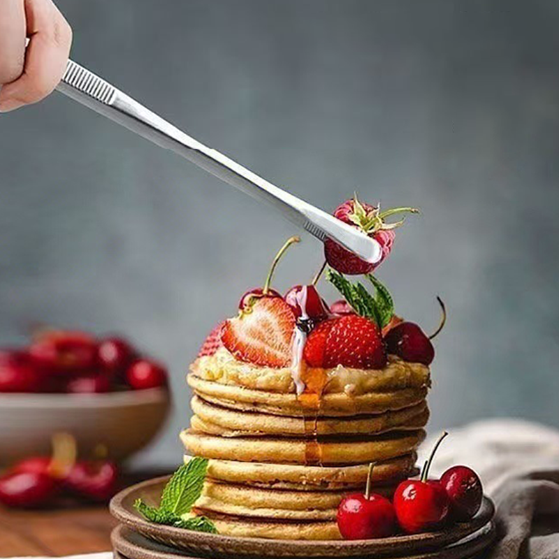 Stainless Steel Tongs for Precise Control and Effortless Grip in Cooking