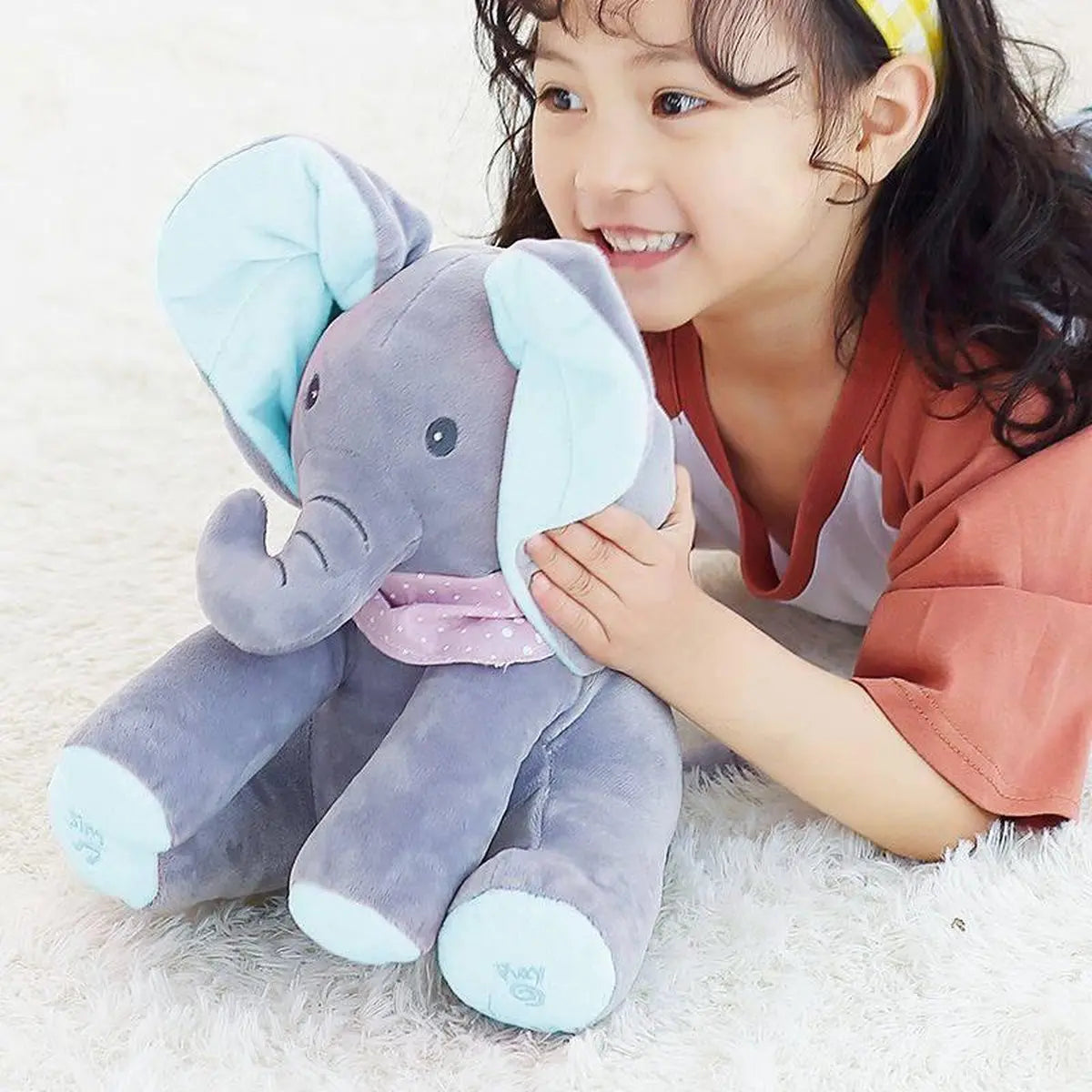 Soft Elephant Toy with Music – Flexible Ears & Guaranteed Child Joy