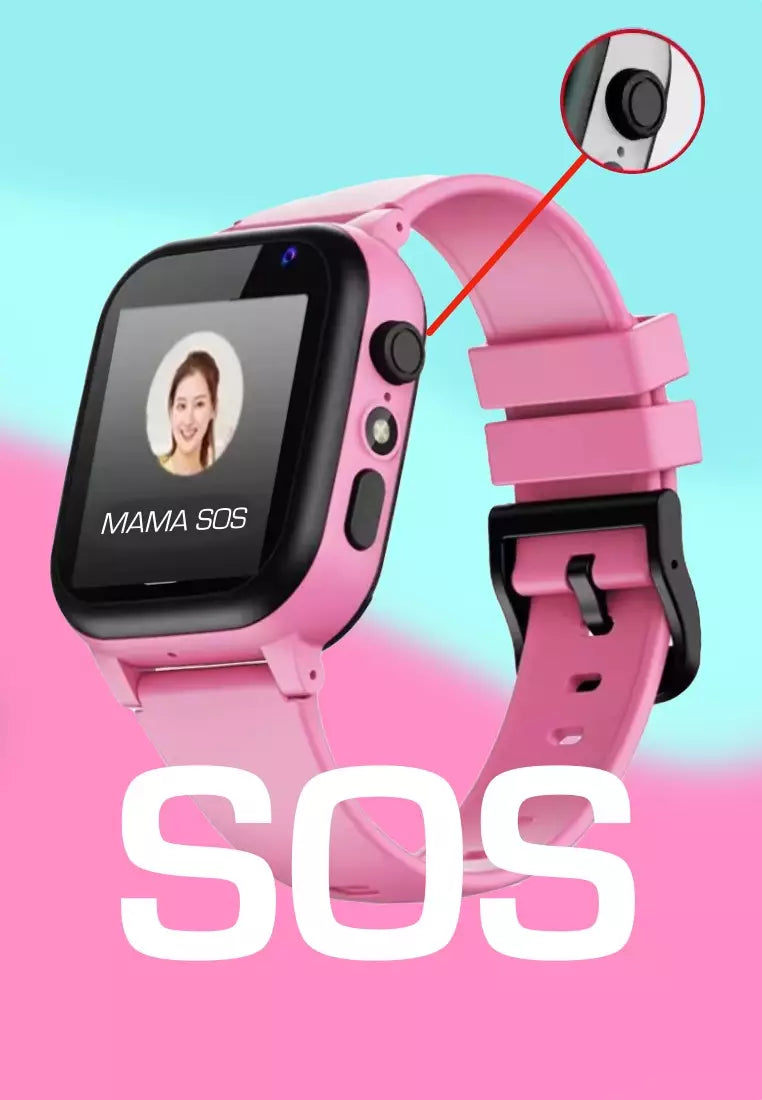Kids Smartwatch | Live Tracking, Video Calls & SOS Alert | KidTrack