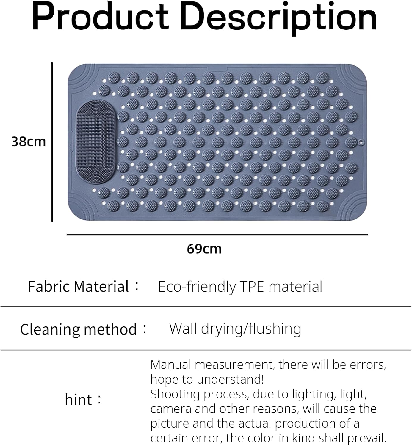 Slip-Resistant Shower Grip – Enhanced Safety for Your Bathroom
