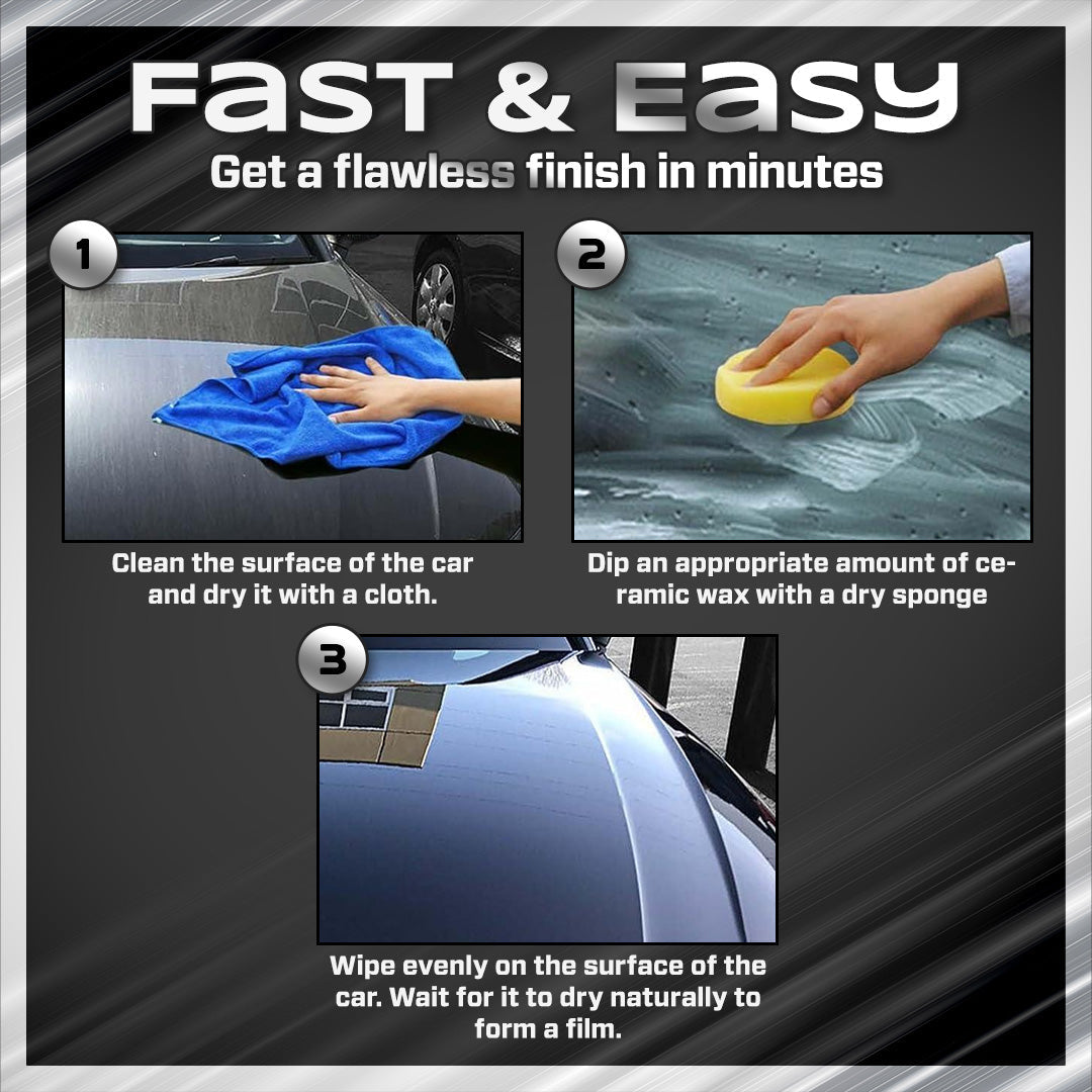 ShieldSculpt™ Ceramic Wax Cream — Bulletproof Shine That Heals and Protects for Months