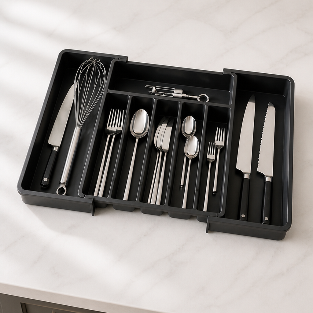 SlipNest™ — Transform Cluttered Drawers into Calm, Effortless Order Instantly