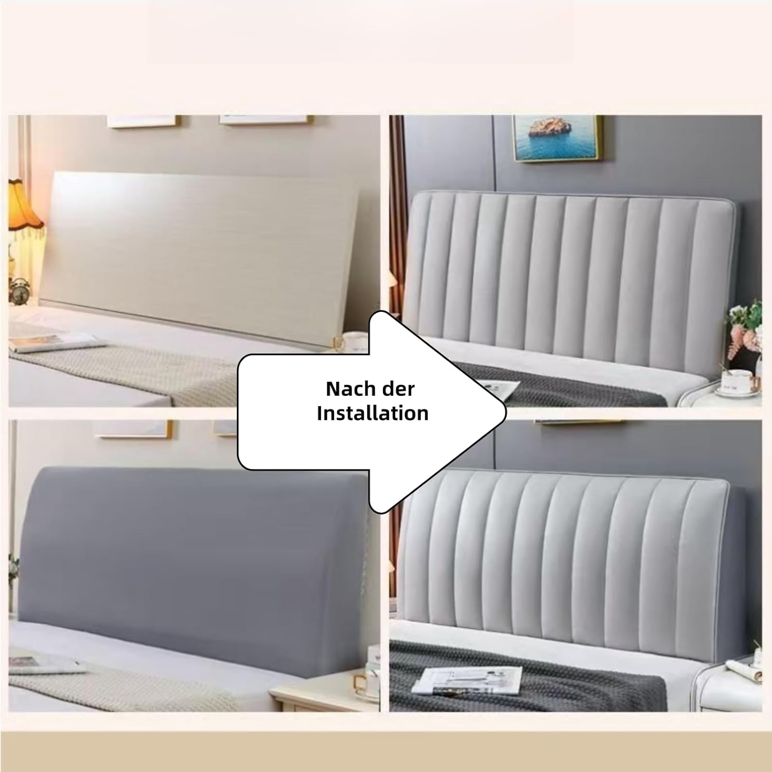HeadBoard™ Headboard Cover - Protects and Adds Style to Your Bedroom