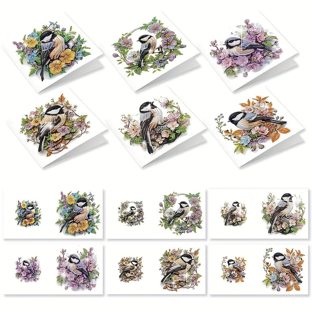 Set of 12 Greeting Cards for Diamond Painting