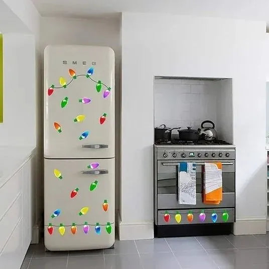 LuminoFest™ Glow Bulb Magnet Set — Turn Every Ride into a Dazzling Holiday Spotlight