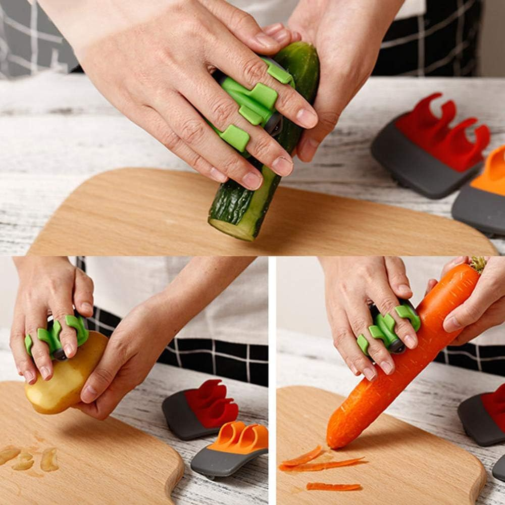 Safe Grip Peeler for Worry-Free Kitchen Moments