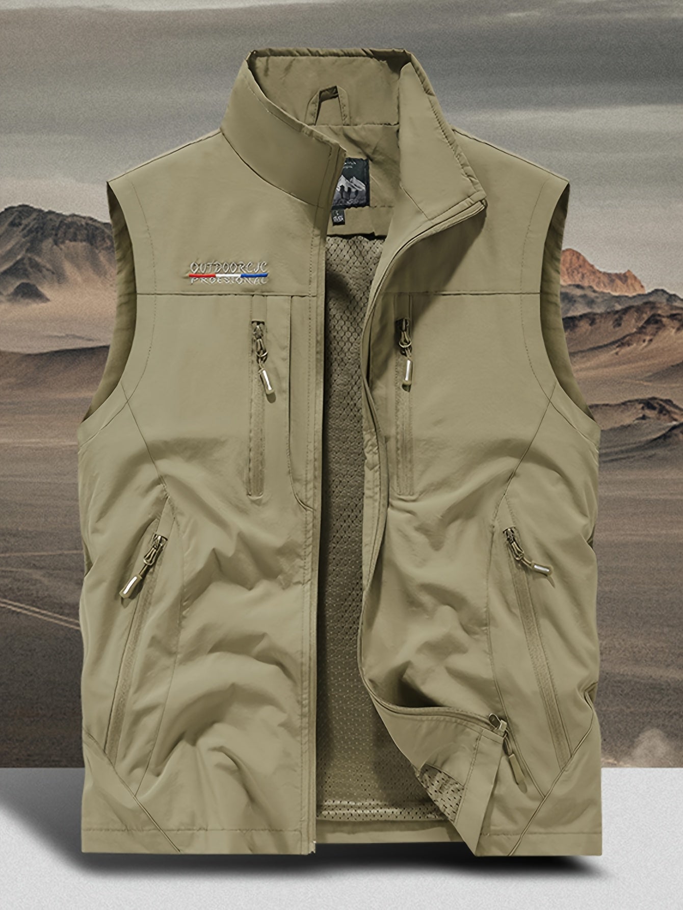 Lightweight and Practical Men's Body Warmer for Everyday Use