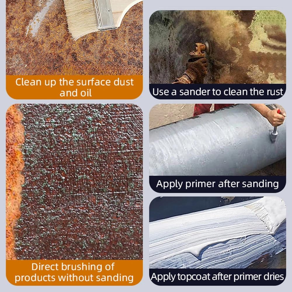Anti-rust rust converting agent