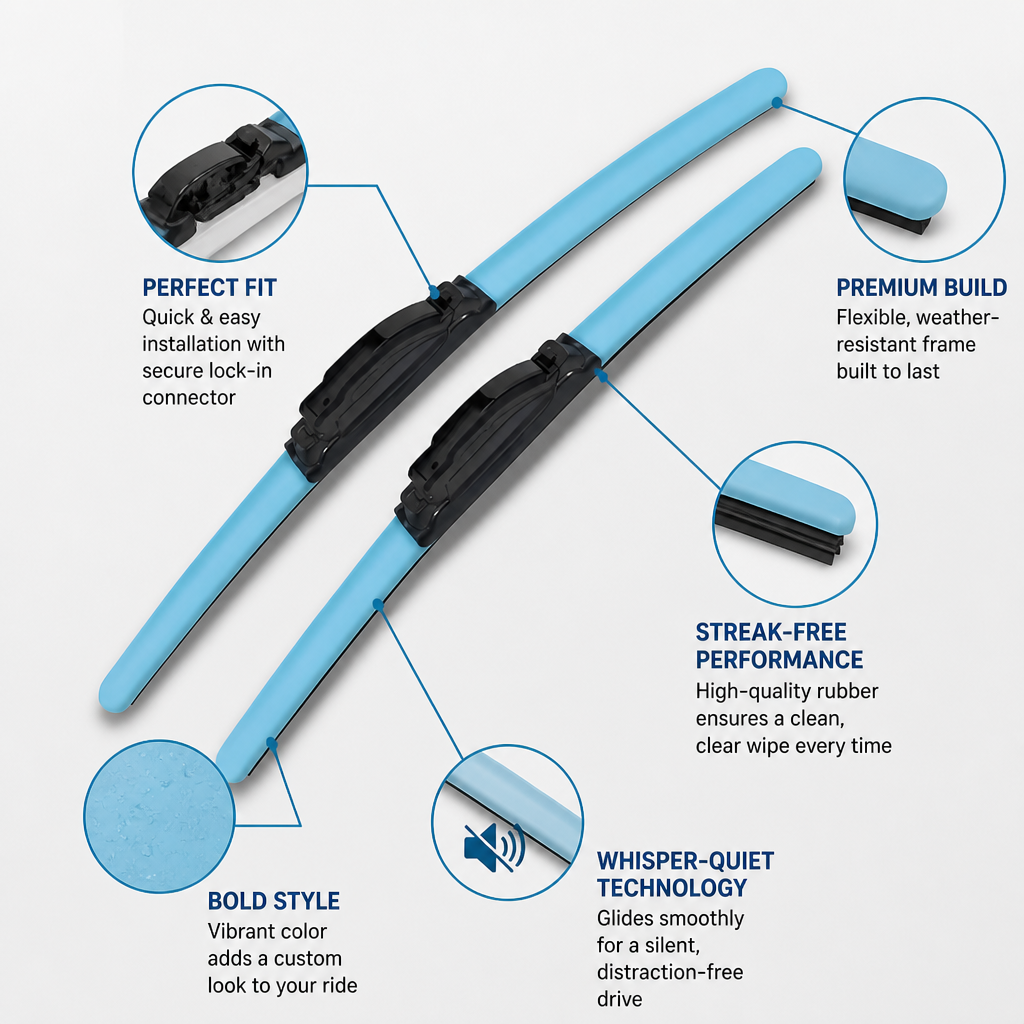 GlassGleam™ — Drive in Perfect Silence with Vivid Clarity and Style
