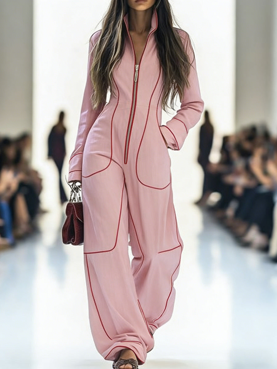 IndigoAura™ Wide-Leg Denim Jumpsuit — Own Effortless Style and Unmatched Comfort All Day Long