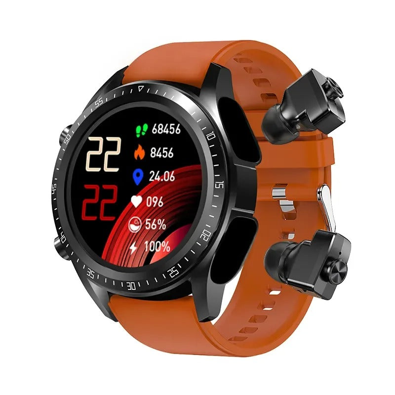 PulseSync™ — Master Your Moves with the Ultimate Smartwatch-Earbud Power Duo