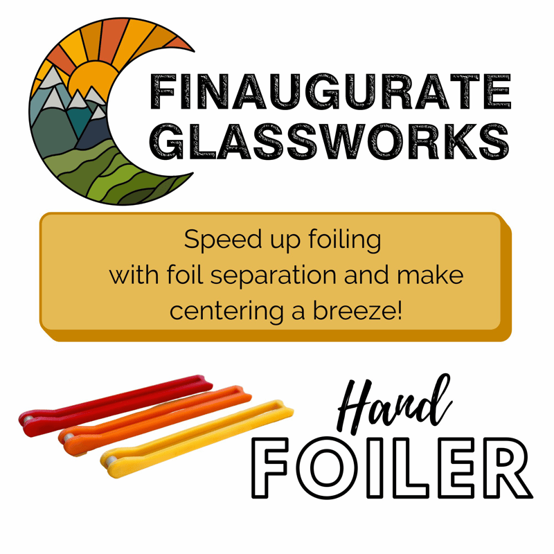 GlideWrap™ — Effortless Foiling for Flawless Glass Art Every Time