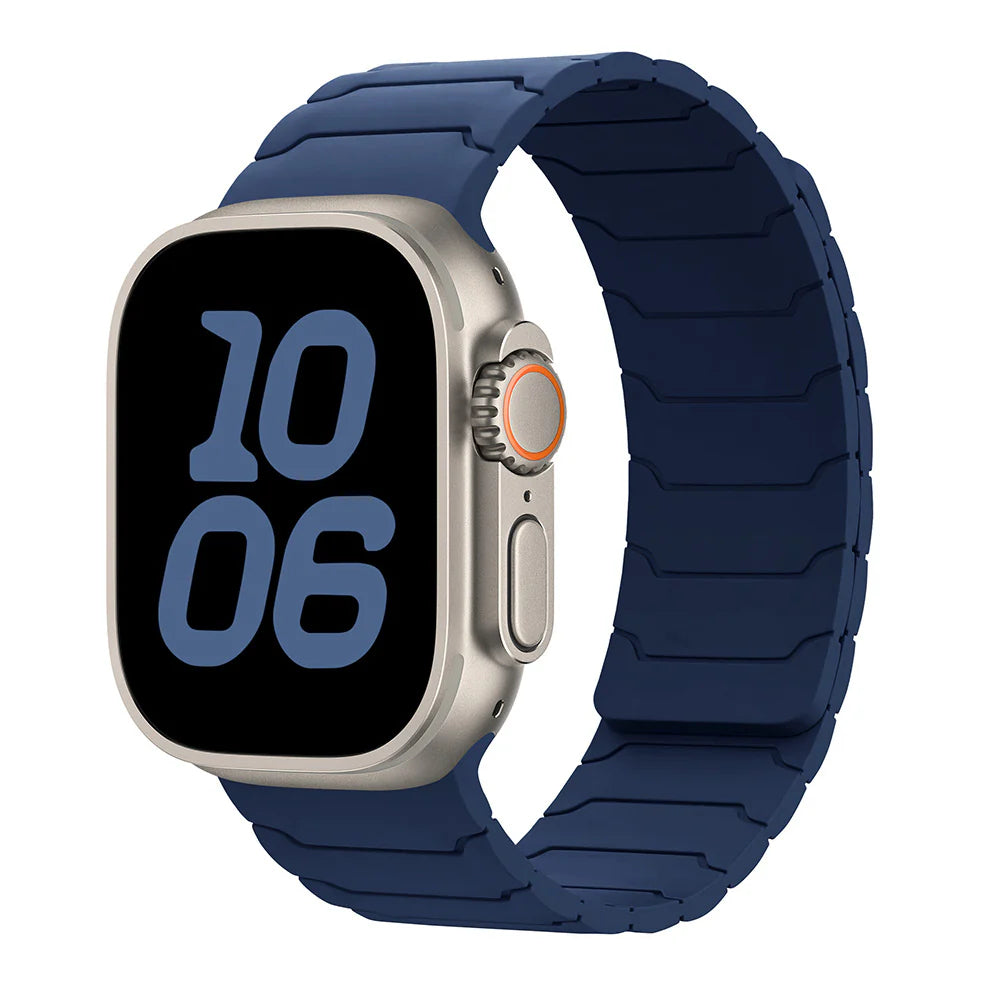 Silicone Magnetic Watch Band for Apple Timepiece