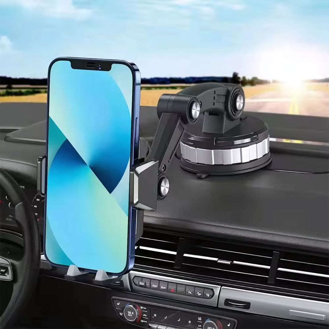 Phone Mount | Smartphone Holder with Suction Cup & 360° Swivel | LuxGrip
