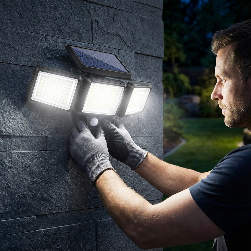 Automatic Solar Light for Unlimited Security and Worry-Free Nights