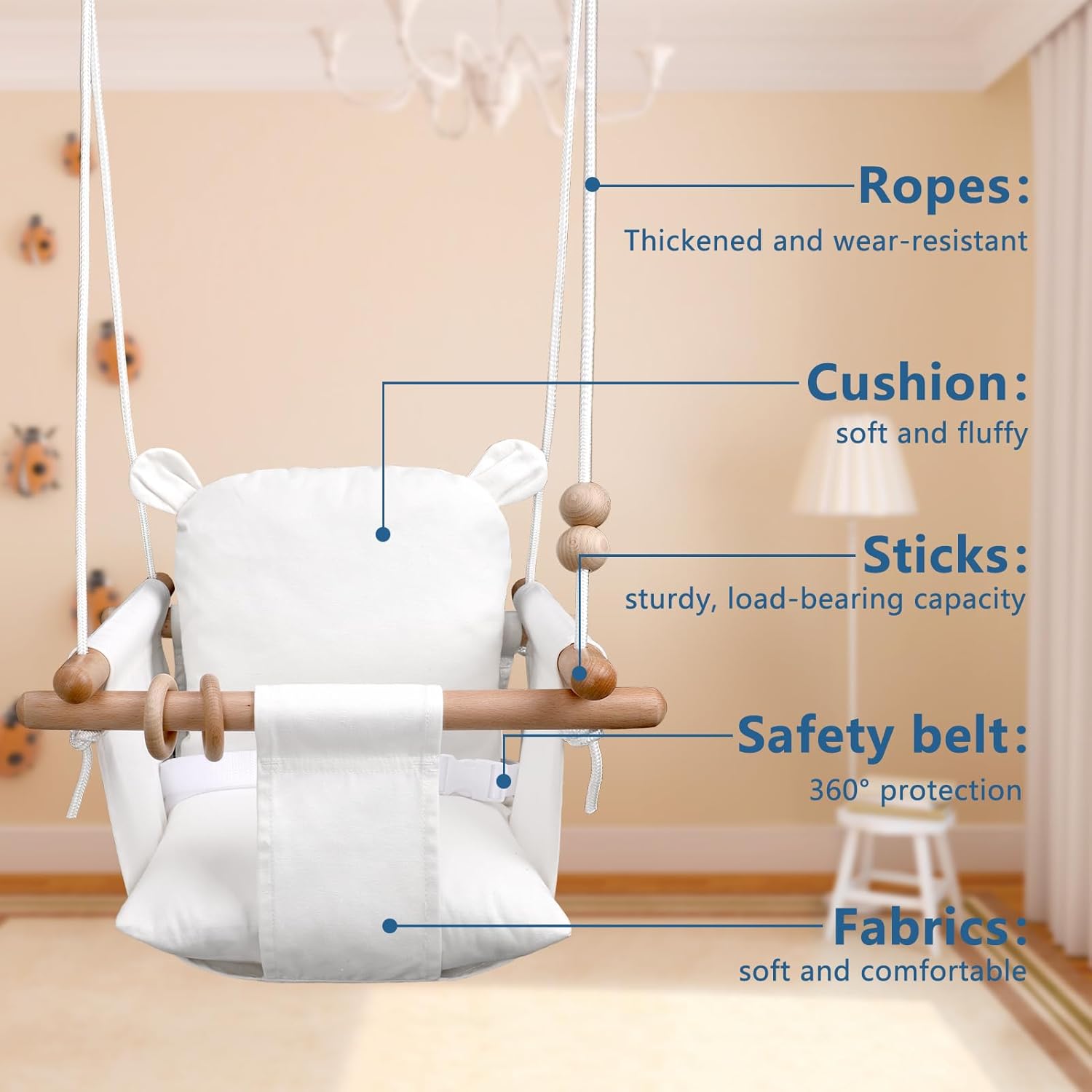 SereniSwing - Deep Calm and Comfort for Complete Baby Relaxation