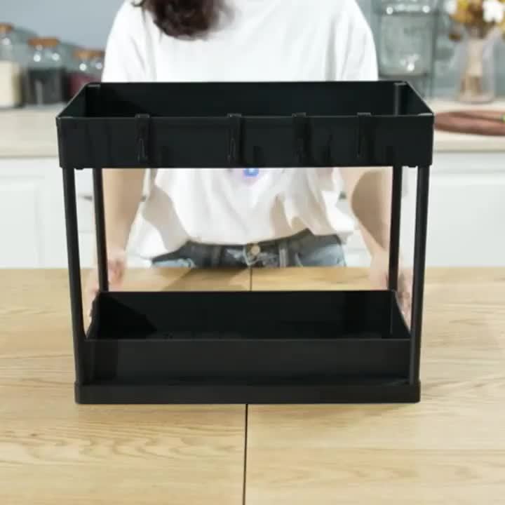 Expandable Under-Sink Cabinet Organizer