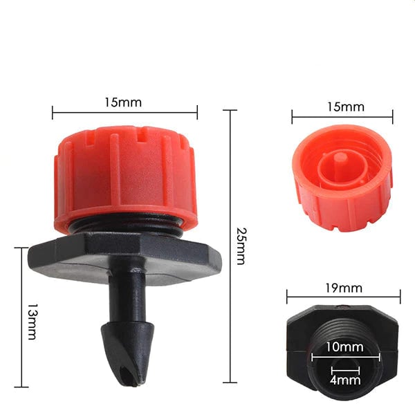 aldorian-Aquaflow Adjustable Irrigation Drippers Sprinklers | Set of 30 PCS