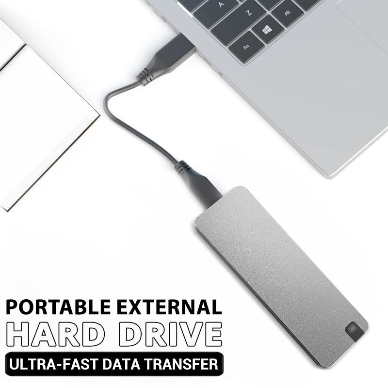 Hard Drive | Rapid USB Data Transfer | Sturdy Aluminum Shell | DataHaven
