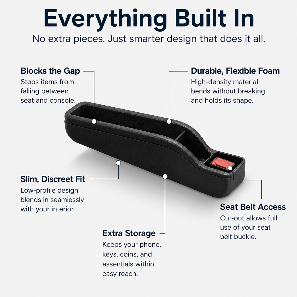 DriveGuard™ — Stop Losing Essentials and Drive with Total Peace of Mind