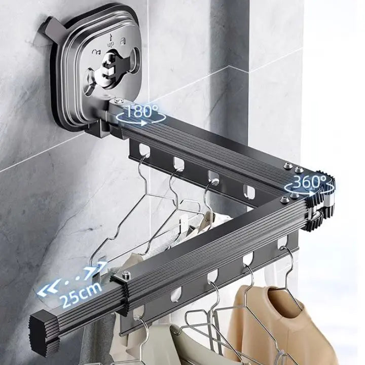 FlexiDry – Space-Saving Laundry Drying Solution – No Drilling Required!