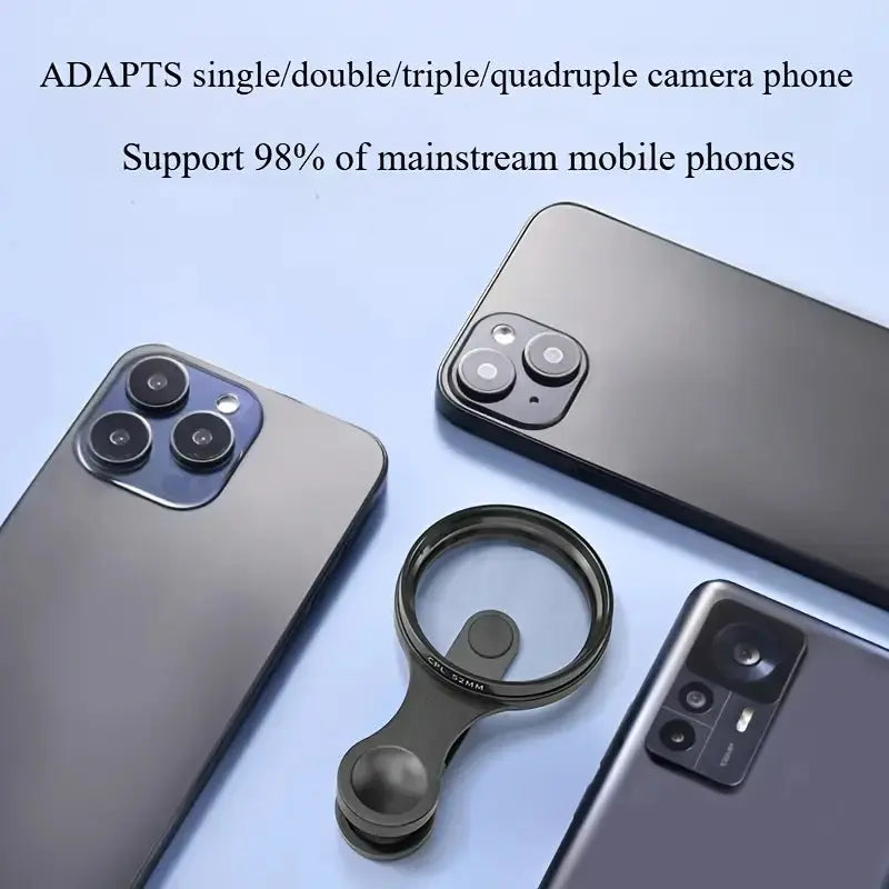 ClariLens™ CPL Filter — Instantly Dazzle with Glare-Free, Vivid Smartphone Photos