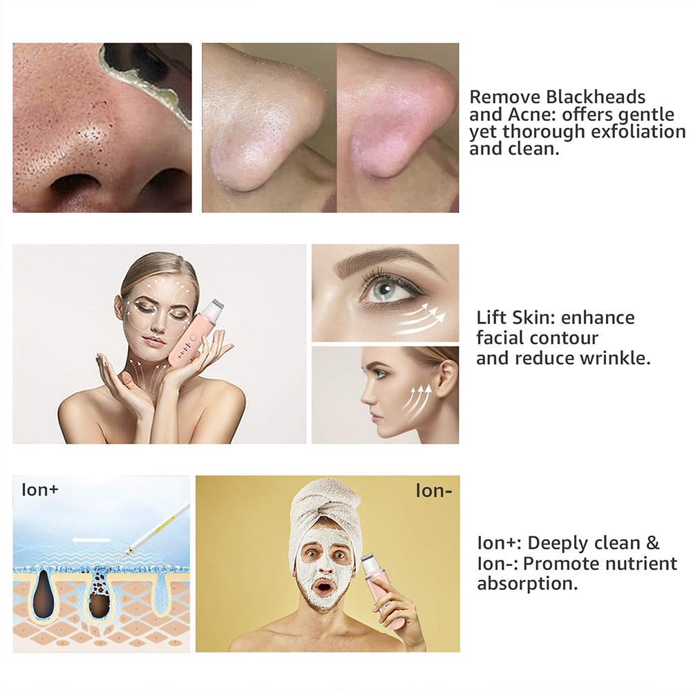 LumiSheer™ Ultrasonic Skin Scrubber — Unlock Radiant, Fresh Skin That Turns Heads Every Day