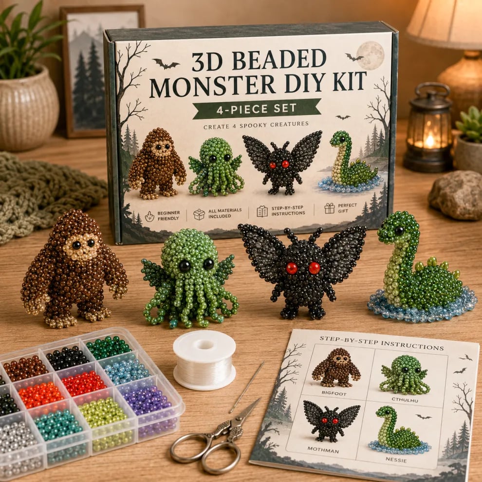 LumaBead™ — Unleash Calm Creativity and Craft Sparkling 3D Animal Wonders
