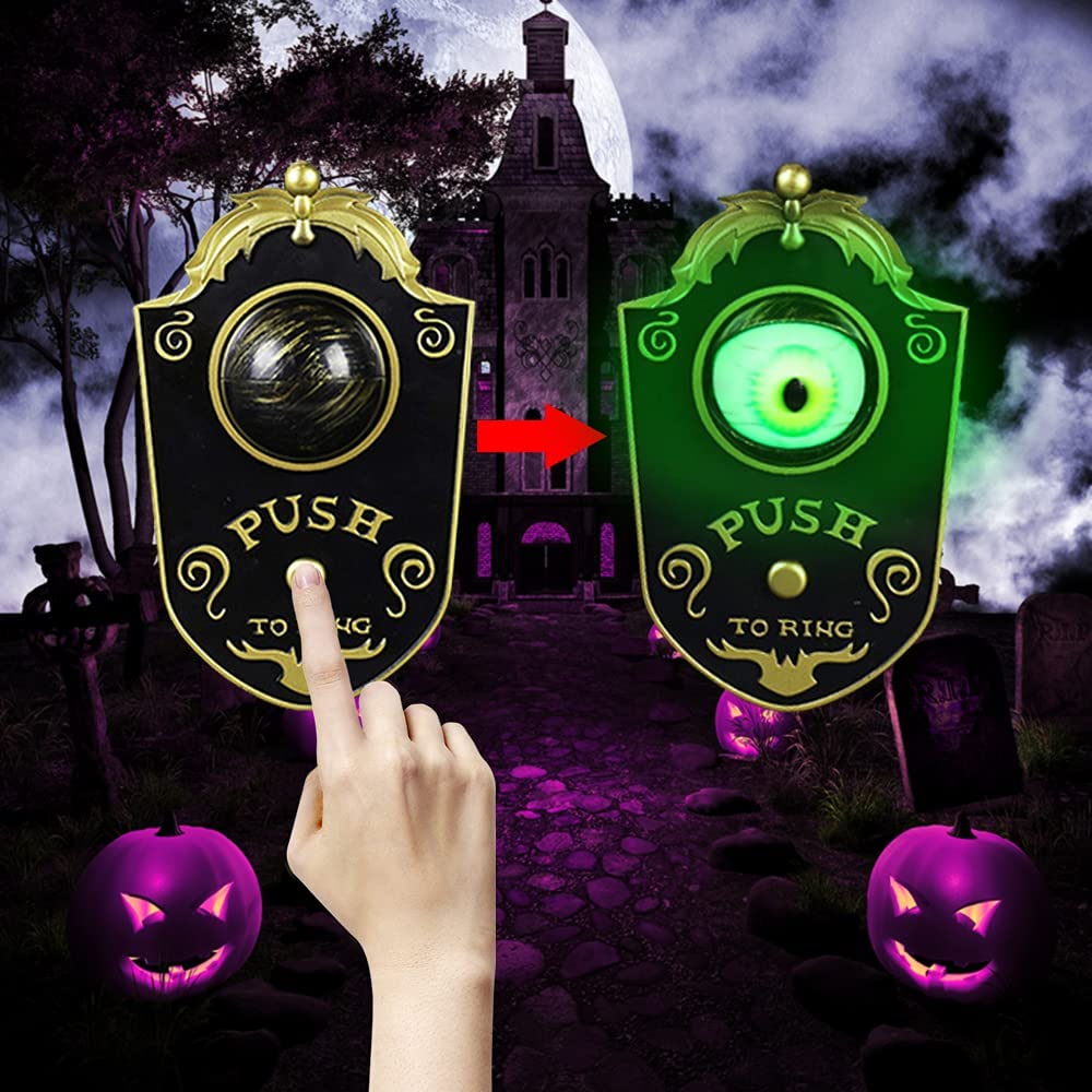 PhantomPulse™ Doorbell — Ignite Heart-Stopping Halloween Thrills at Every Ring