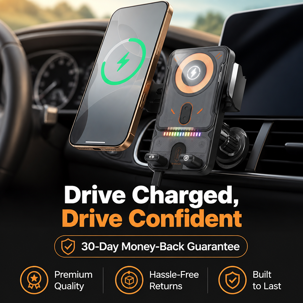 DriveLuxe™ — Stay Powered and Locked In for Stress-Free, Safe Driving Every Mile