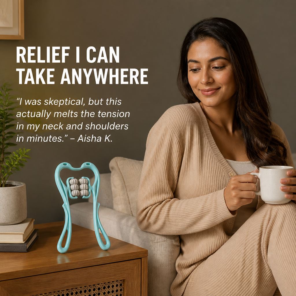 NeckEasePro™ — Unlock Instant Freedom From Neck Pain and Tension