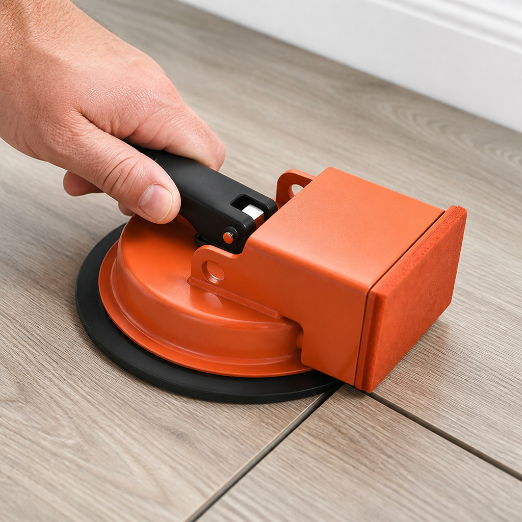 TitanGrip™ Floor Lock — Snap Floors Tight with Zero Struggle or Damage
