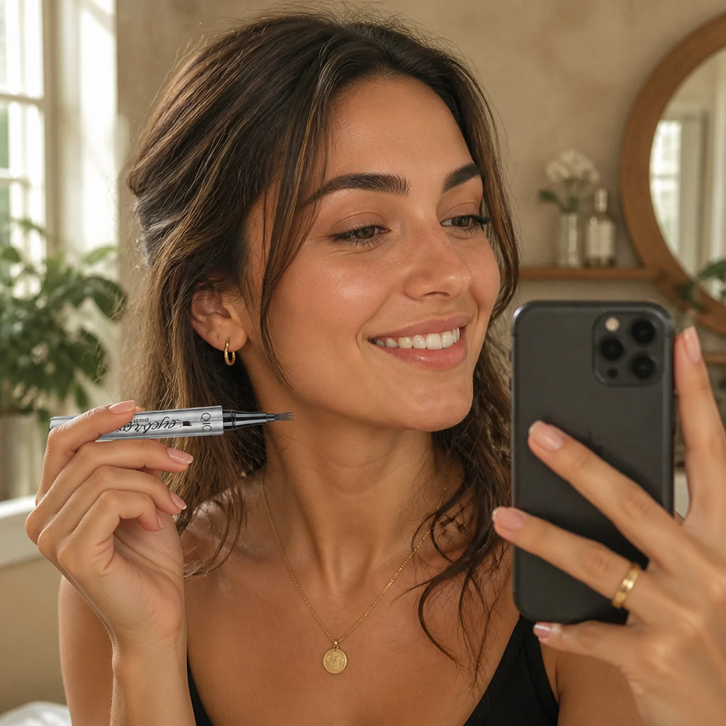 VeraBloom™ 3D Brow Pencil — Unstoppable Waterproof Brows That Command Attention All Day