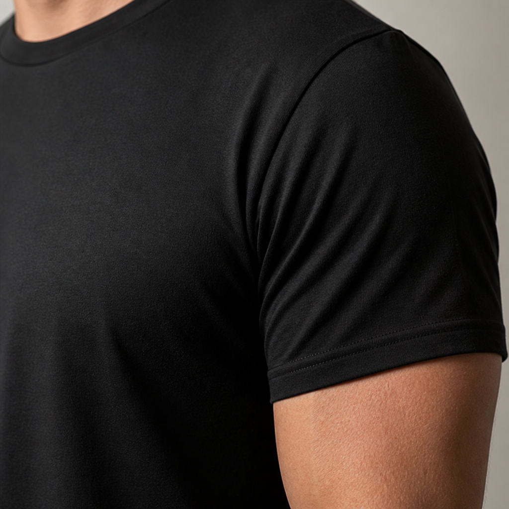 VigorFlex™ Athletic Fit Crew Neck T-Shirt — Stay Fresh, Move Freely, Look Unstoppable All Day