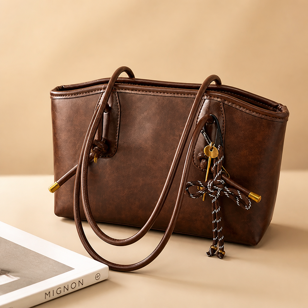 LUXORA™ PU Leather Shoulder Bag — Own Effortless Elegance That Powers Your Every Move