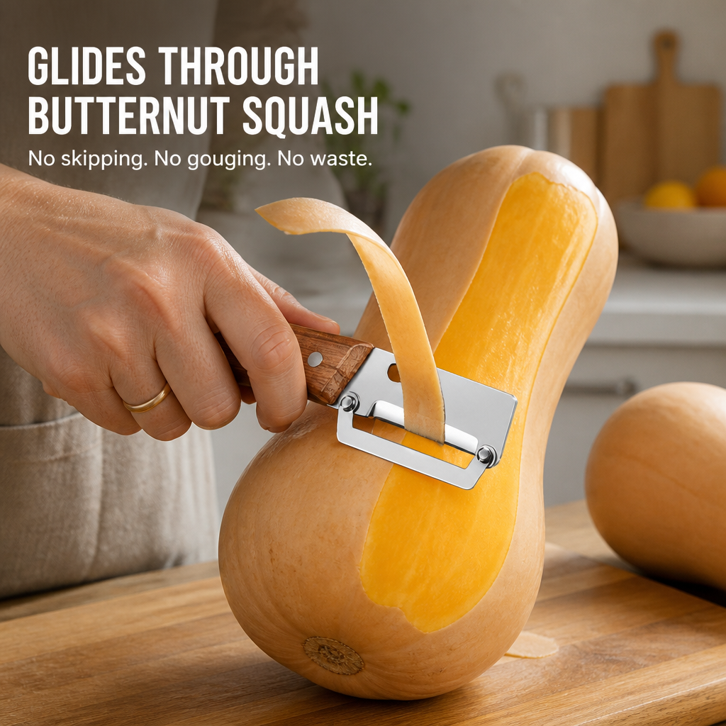 SliceSwift™ — Glide Through Pumpkin, Potato & Apple Skins in Seconds