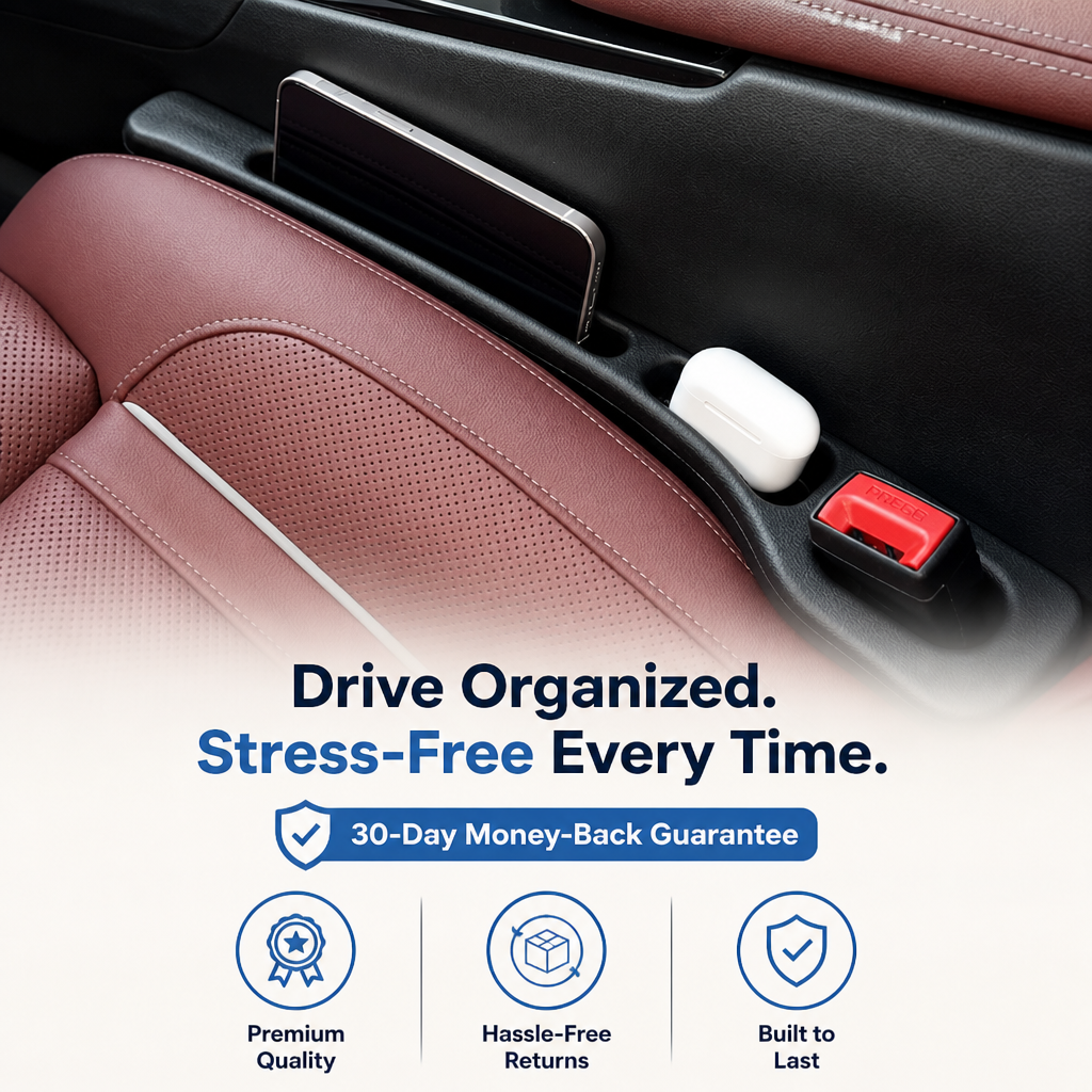 DriveGuard™ — Stop Losing Essentials and Drive with Total Peace of Mind