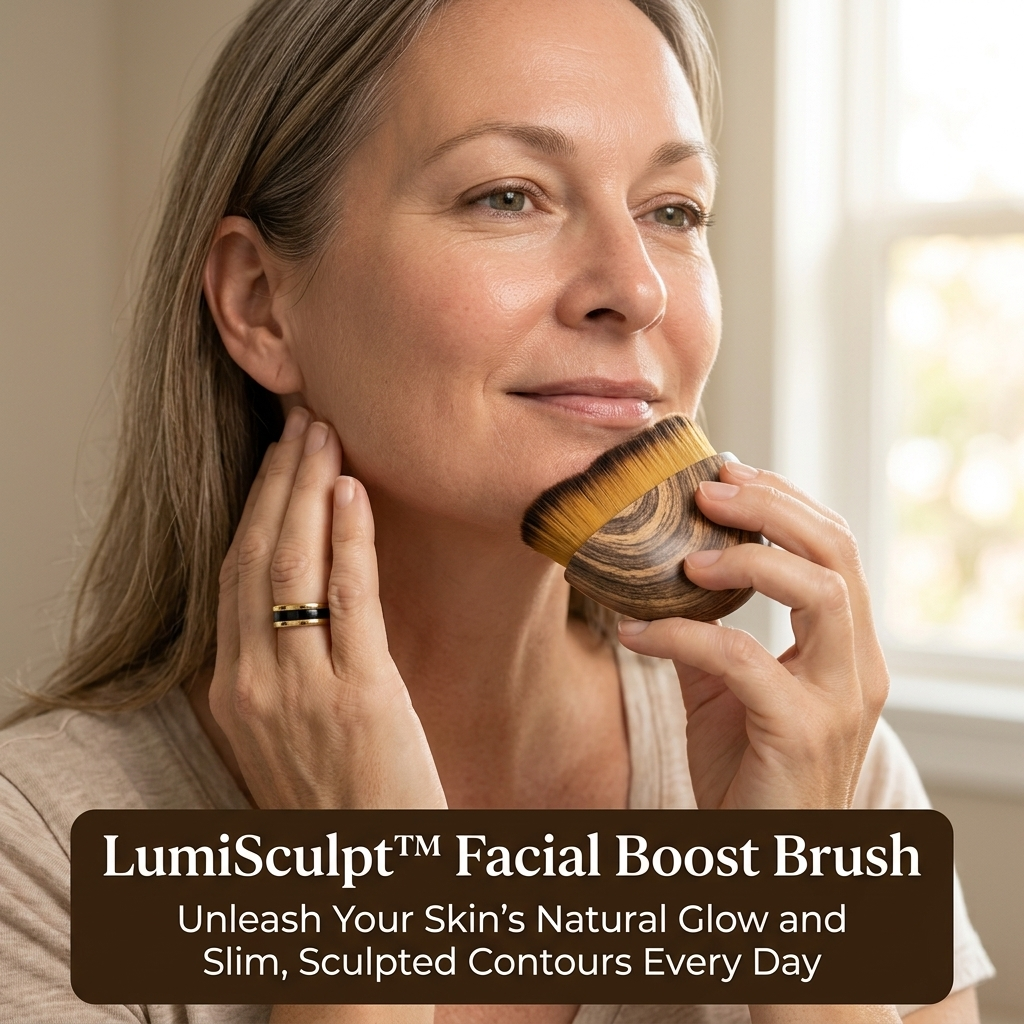 LumiSculpt™ Facial Boost Brush — Unleash Your Skin’s Natural Glow and Slim, Sculpted Contours Every Day