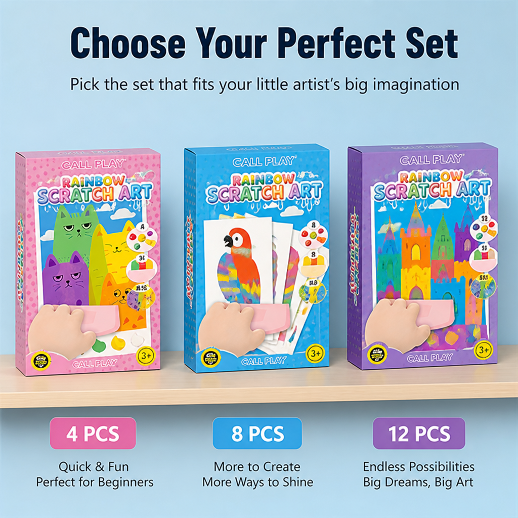 BrightBrite™ — Keep Little Hands Busy Revealing Rainbow Art, Zero Mess