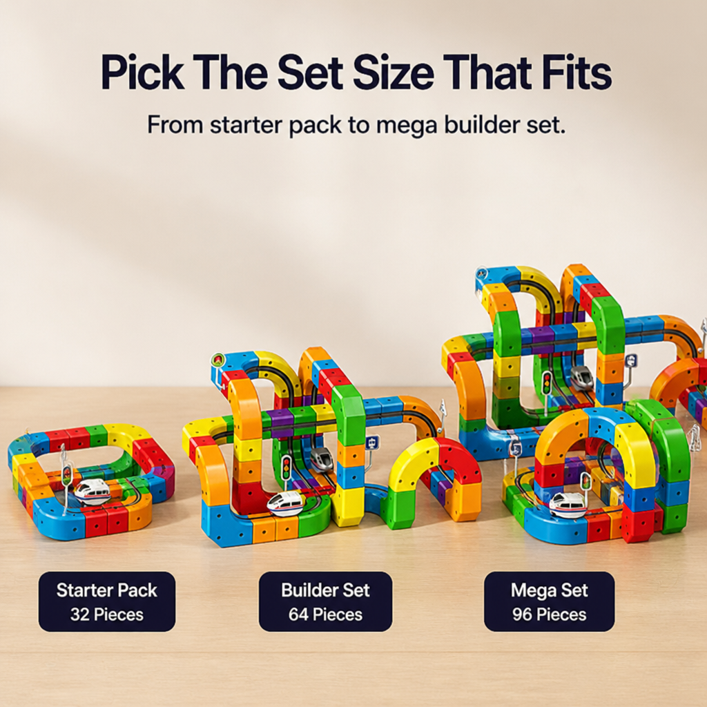 TurboTracks™ — Ignite Your Child’s Genius with Every Thrilling Build