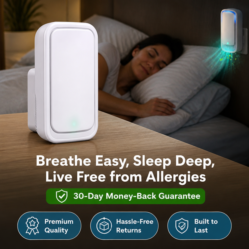 AirSeren™ — Breathe Easy, Sleep Deep & Stop Waking Up Congested