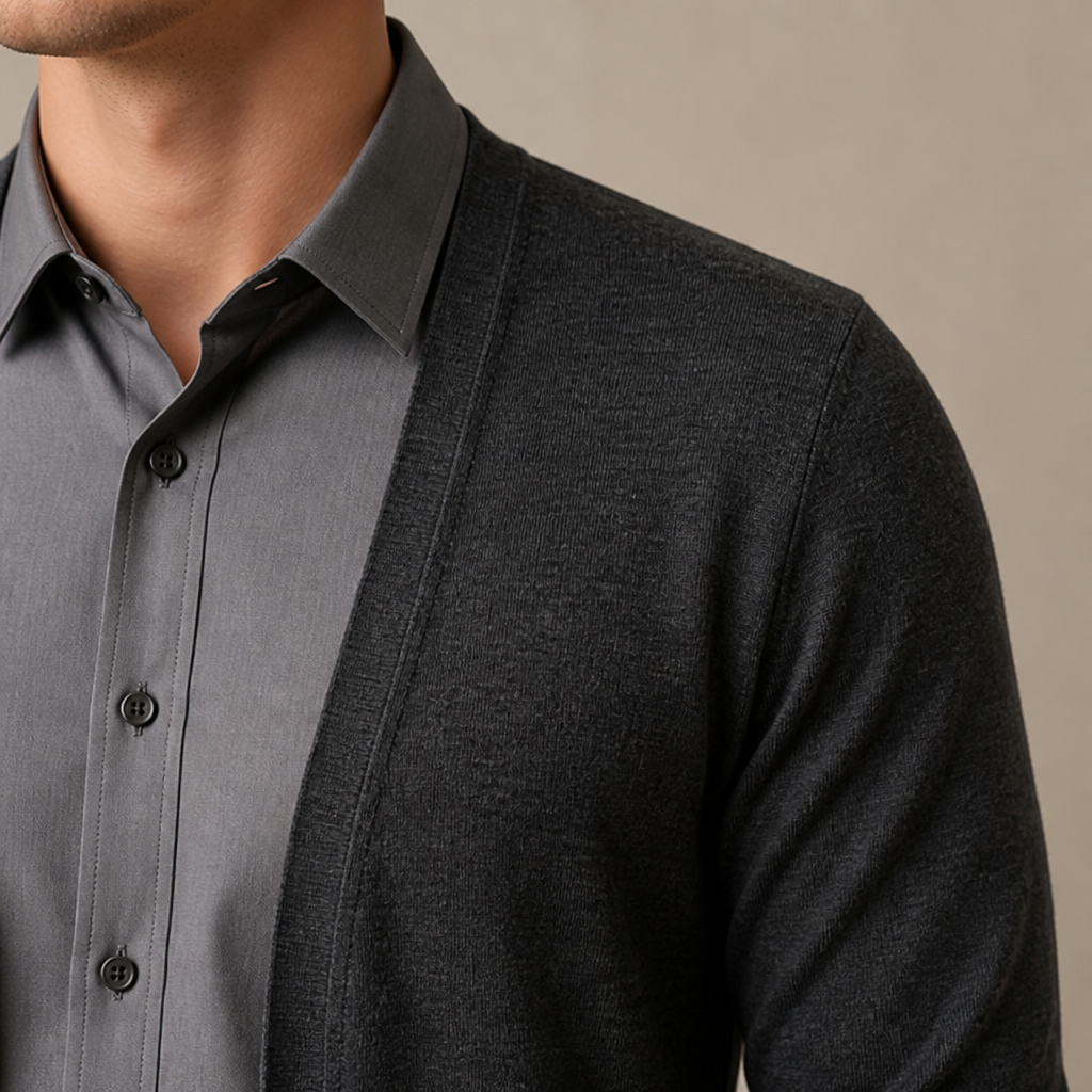 StratoFlex™ Fusion Shirt — Cut the Bulk, Command Every Room with Effortless Cool Confidence