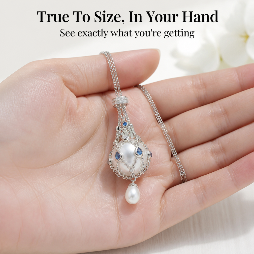 LunaPearl™ Pendant — Ignite Your Confidence with Every Elegant, One-of-a-Kind Glow